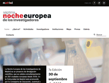 Tablet Screenshot of lavozdelaexperiencia.org